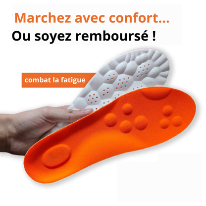 Semelles orthopédiques confortables