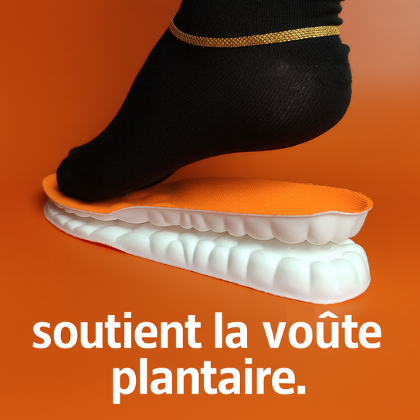 Semelles orthopédiques confortables