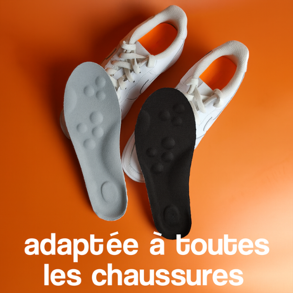 Semelles orthopédiques confortables