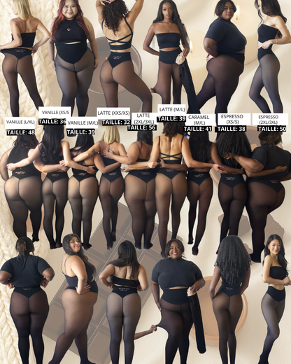 Legging  magique viral avec bande de compression